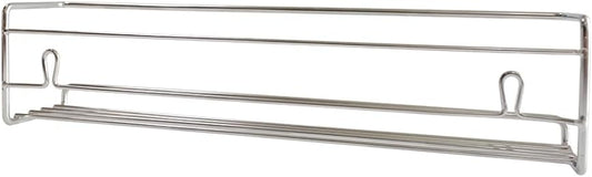 SpaceSaver 4-Tier Stainless Steel Spice Rack Organizer
